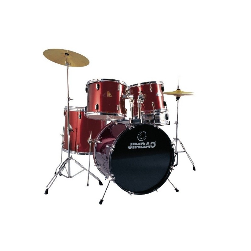BATERÍA JINBAO PO208 ROJA | MÚSICA BILBAO