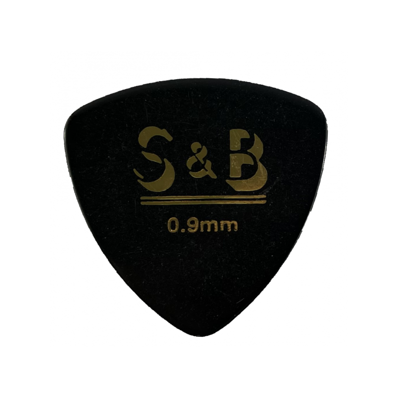 PÚA S & B TRIANGULAR NEGRA 0,9 MM | MÚSICA BILBAO
