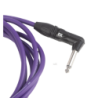 CABLE EK AUDIO PARA GUITARRA JACK RECTO-ACODADO 6M VIOLETA | MÚSICA BILBAO