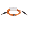 CABLE EK AUDIO PARA GUITARRA JACK RECTO-RECTO 3M NARANJA | MÚSICA BILBAO