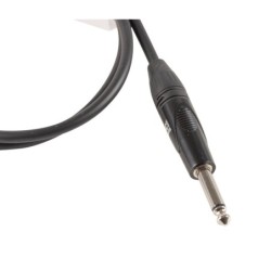 CABLE EK AUDIO PARA GUITARRA JACK-JACK 1 M | MÚSICA BILBAO