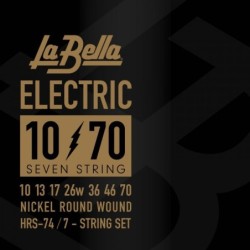 JUEGO DE CUERDAS PARA GUITARRA ELÉCTRICA LA BELLA HRS MEDIUM 10-48