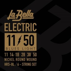 JUEGO DE CUERDAS PARA GUITARRA ELÉCTRICA LA BELLA HRS EXTRA LIGHT 09-42