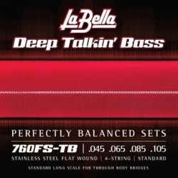 JUEGO DE CUERDAS PARA BAJO ELÉCTRICO DEEP TALKIN´STANDARD