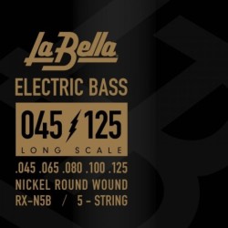 JUEGO DE CUERDAS LA BELLA PARA BAJO ELÉCTRICO RXN4B NICKEL 45-100