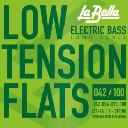 JUEGO DE CUERDAS PARA BAJO LOW TENSION FLATS