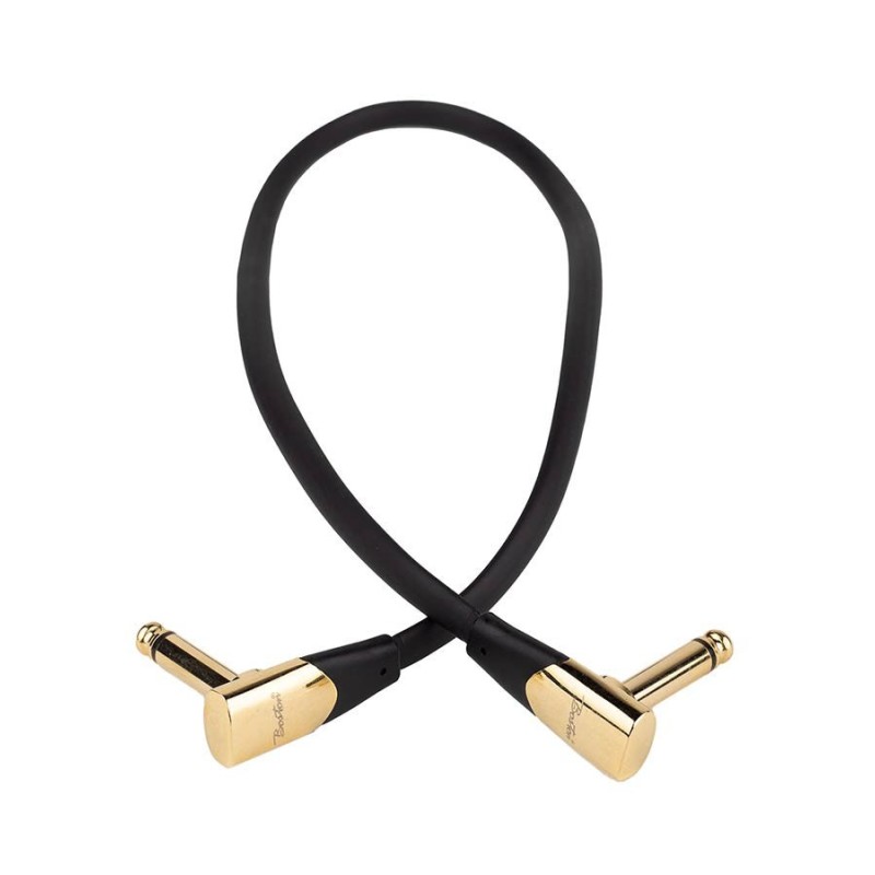 CABLE PLANO BOSTON 0.45m NEGRO JACK X 2 | MÚSICA BILBAO