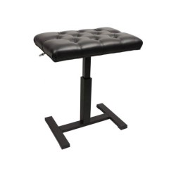 BANCO PIANO BOSTON HIDRÁULICO AJUSTABLE VINILO ACOLCHADO | MÚSICA BILBAO