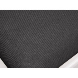 BANCO PIANO BOSTON AJUSTABLE BLANCO BRILLANTE TERCIOPELO | MÚSICA BILBAO