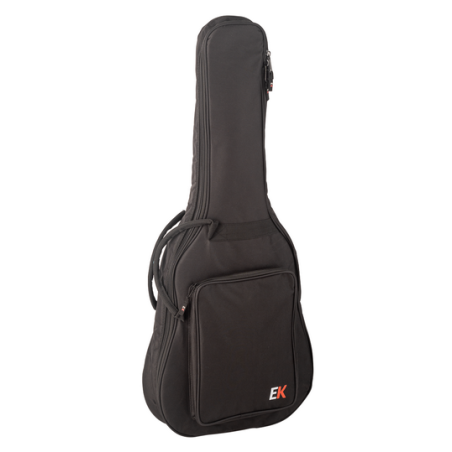 FUNDA EK PARA GUITARRA CLÁSICA CADETE 3/4 DE 10mm NEGRA