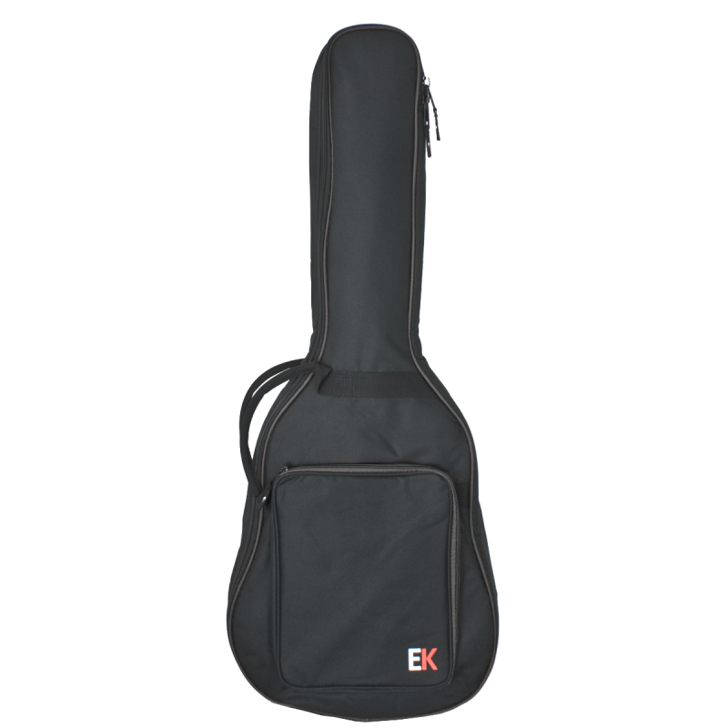 FUNDA EK PARA GUITARRA CLÁSICA DE 10mm NEGRA