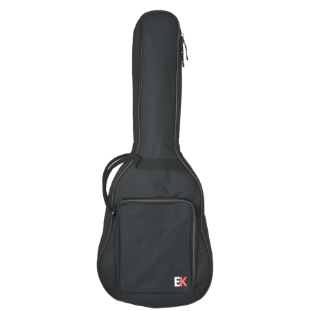 FUNDA EK PARA GUITARRA ACÚSTICA DE 10mm NEGRA