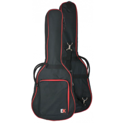 FUNDA EK PARA GUITARRA CLÁSICA DE 15mm ROJA