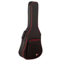 FUNDA EK PARA GUITARRA ACÚSTICA DE 15mm ROJA