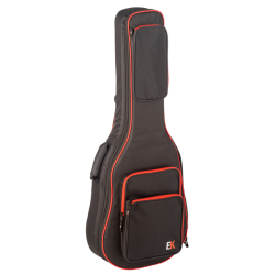 FUNDA EK PARA GUITARRA TIPO 335 DE 15mm ROJA