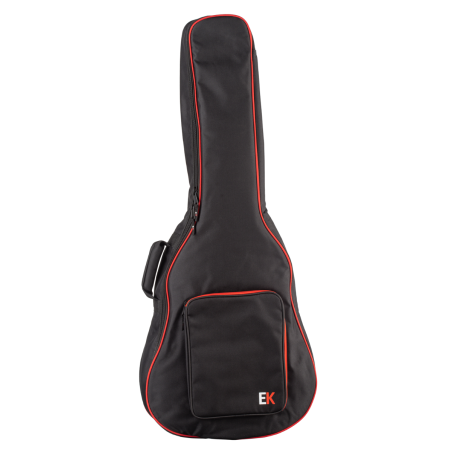 FUNDA EK PARA GUITARRA TIPO 335 DE 15mm ROJA