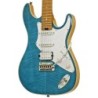 GUITARRA ELÉCTRICA ARIA ST 714-MK2-FULLERTON AZUL TRANSLÚCIDA