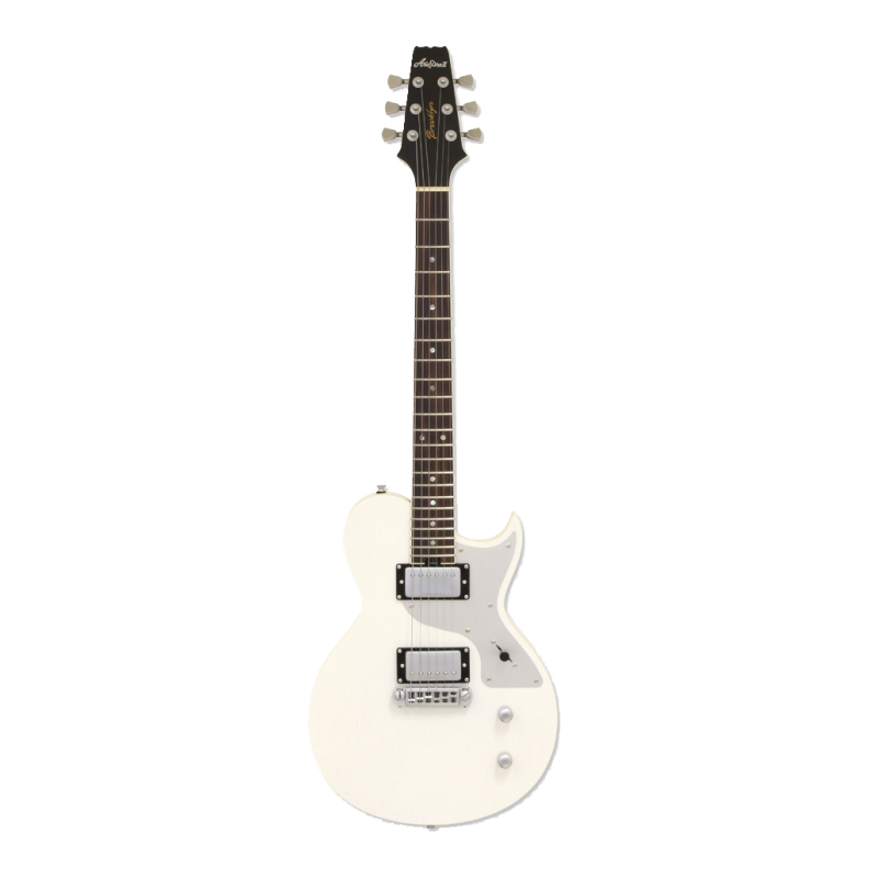 GUITARRA ELÉCTRICA ARIA LP 718-MK2-BROOKLYN BLANCA