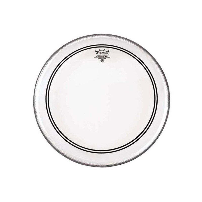 PARCHE REMO POWERSTROKE 3 CLEAR DE 20" | MÚSICA BILBAO