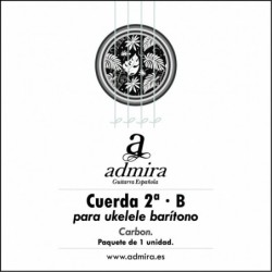 2  CUERDA ADMIRA PARA UKELELE BARITONO NAILON CARBON CA502UKB