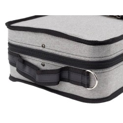 Estuche violín 4/4 Leonardo rectan. espuma gris | MÚSICA BILBAO