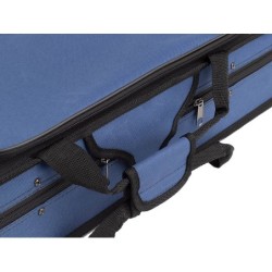 Estuche violín 4/4 Leonardo rectan. espuma azul | MÚSICA BILBAO