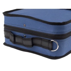 Estuche violín 4/4 Leonardo rectan. espuma azul | MÚSICA BILBAO