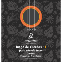 JUEGO DE CUERDAS ADMIRA PARA UKELELE TENOR CA500UKCT CARBON