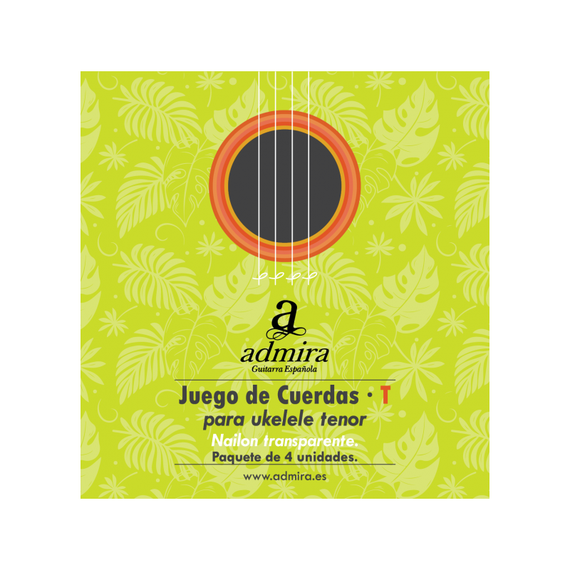 JUEGO DE CUERDAS ADMIRA PARA UKELELE TENOR CA500UKT