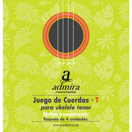 JUEGO DE CUERDAS ADMIRA PARA UKELELE TENOR CA500UKT