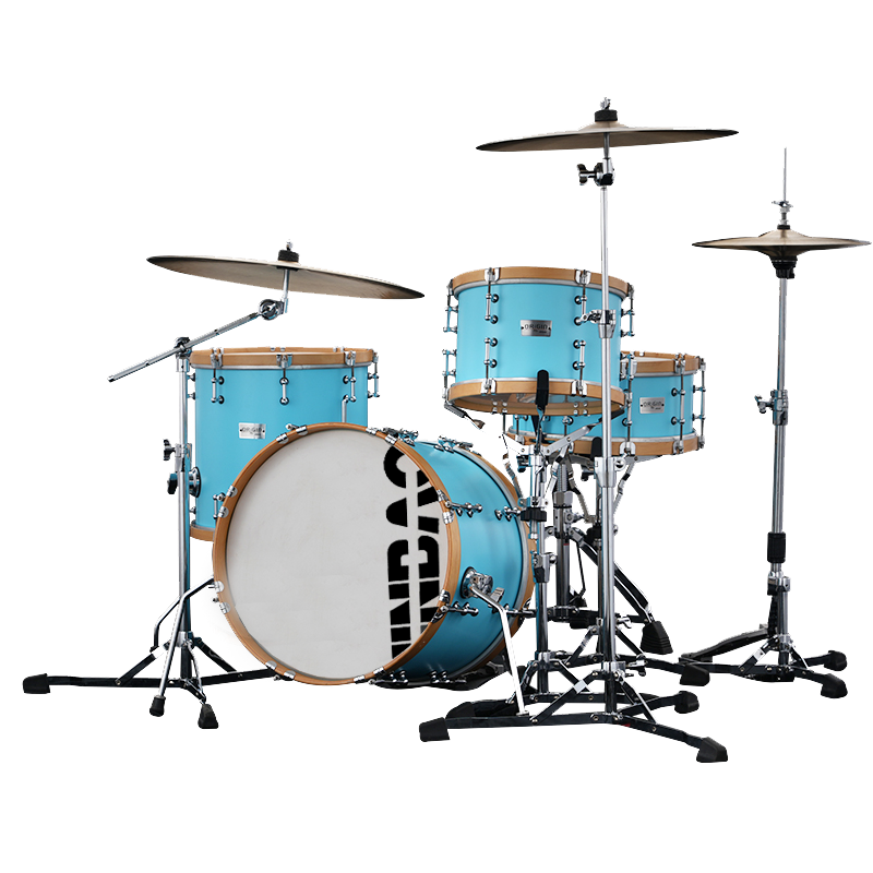 BATERÍA JINBAO ORIGIN BOMBO DE18" AZUL CLARO | MÚSICA BILBAO