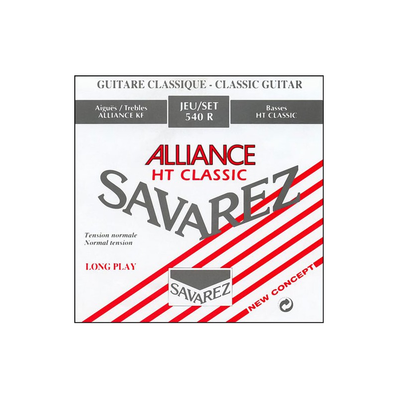 JUEGO DE CUERDAS SAVAREZ ALLIANCE HT CLASSIC ROJA