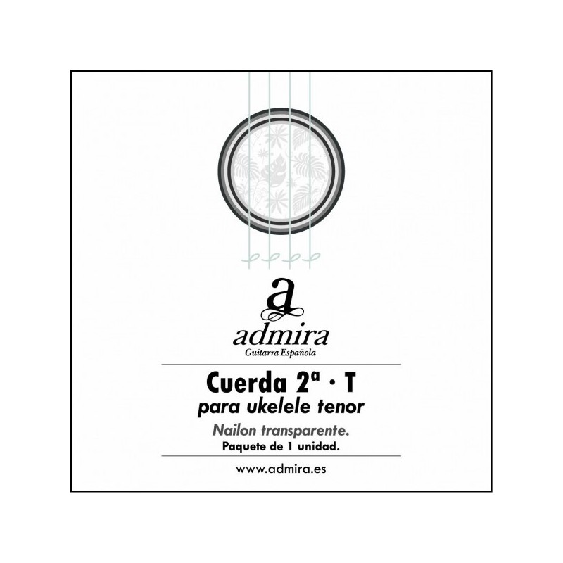 2 CUERDA ADMIRA PARA UKELELE TENOR NAILON CA502UKT