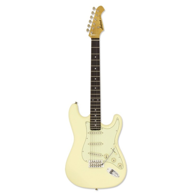 GUITARRA ELÉCTRICA ARIA STG-62 CREMA
