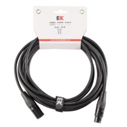 CABLE EK AUDIO NEUTRIK PARA MICRÓFONO XLR/XLR 6 M | MÚSICA BILBAO