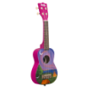 UKELELE SOPRANO SERIE UKADELIC GRAPHIC TOP CAMPING