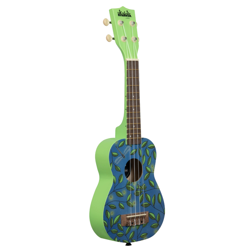 UKELELE SOPRANO SERIE UKADELIC GRAPHIC TOP NOCHE