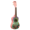 UKELELE SOPRANO SERIE UKADELIC GRAPHIC TOP JARDIN