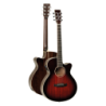 GUITARRA ACÚSTICA ELECTRIFICADA TANGLEWOOD TW4AVBLH MINI JUMBO CUTAWAY ZURDA