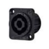 Speakon chassis connector, 4-pole, square little | MÚSICA BILBAO