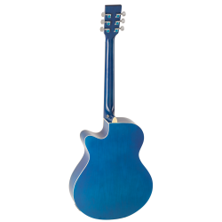 GUITARRA ACÚSTICA ADMIRA INDIANA AZUL SATINADA