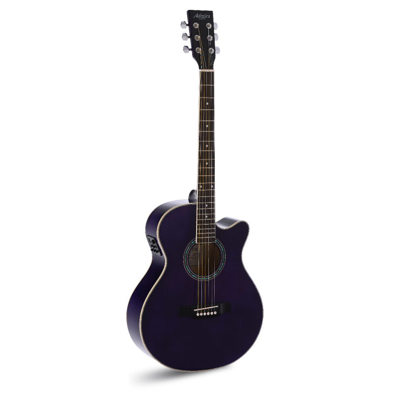 GUITARRA ACÚSTICA ADMIRA INDIANA MORADA SATINADA