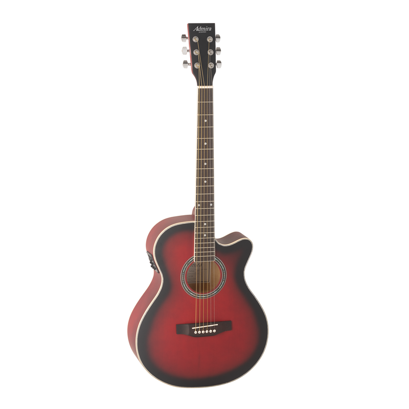 GUITARRA ACÚSTICA ADMIRA INDIANA ROJA SATINADA