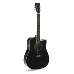 GUITARRA ACÚSTICA ADMIRA TENNESSEE NEGRA BRILLO