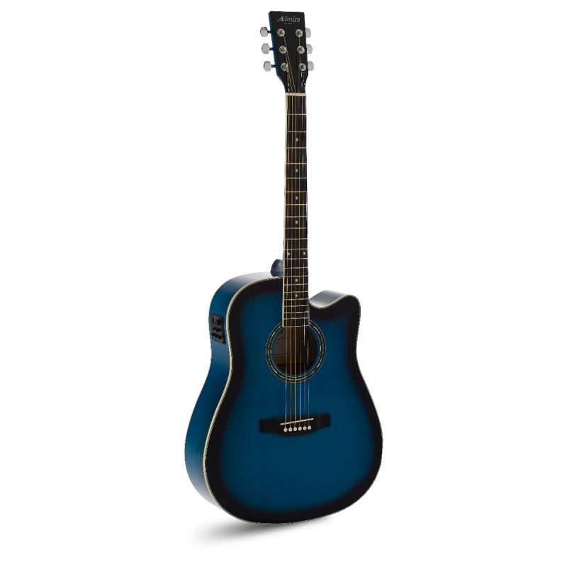 GUITARRA ACÚSTICA ADMIRA TENNESSEE AZUL BRILLO