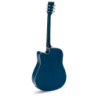 GUITARRA ACÚSTICA ADMIRA TENNESSEE AZUL BRILLO