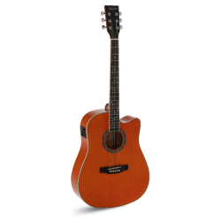 GUITARRA ACÚSTICA ADMIRA TENNESSEE NARANJA BRILLO