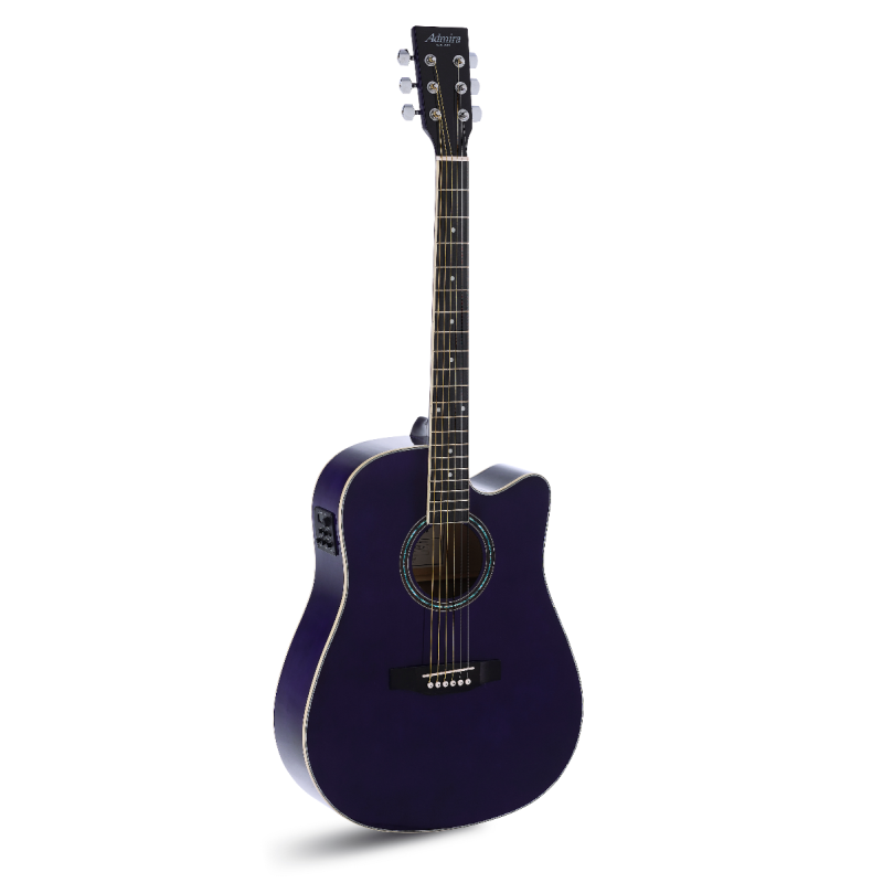 GUITARRA ACÚSTICA ADMIRA TENNESSEE MORADA BRILLO