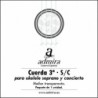 3 CUERDA ADMIRA PARA UKELELE SOPRANO/CONCIERTO NAILON CA503UKSC