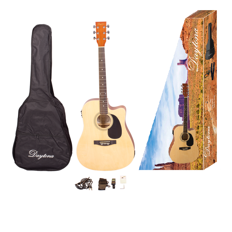 PACK GUITARRA ACUSTICA PA411CENA DREADNOUGHT DAYTONA